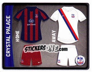 Sticker Crystal Palace Kit - NPower Championship 2010-2011 n. 79 - Panini