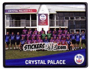 Sticker Crystal Palace Team - NPower Championship 2010-2011 n. 80 - Panini