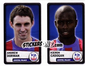 Sticker Andrew Dorman / Kieron Gadogan - NPower Championship 2010-2011 n. 86 - Panini