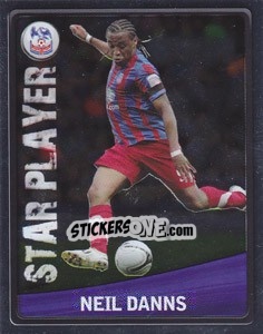 Sticker Neil Danns - NPower Championship 2010-2011 n. 87 - Panini