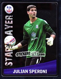 Figurina Julian Speroni - NPower Championship 2010-2011 - Panini