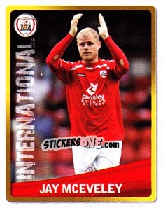 Sticker Jay McEveley - NPower Championship 2010-2011 - Panini