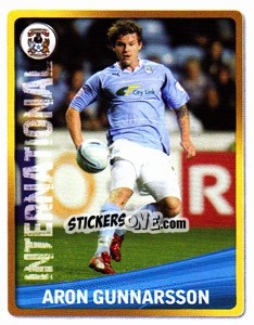 Sticker Aron Gunnarsson - NPower Championship 2010-2011 n. 97 - Panini