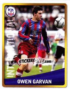 Sticker Owen Garvan - NPower Championship 2010-2011 - Panini