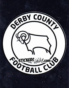 Sticker Derby County Club Badge - NPower Championship 2010-2011 - Panini