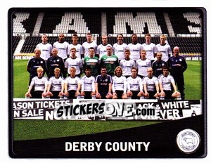 Sticker Derby County Team - NPower Championship 2010-2011 n. 103 - Panini