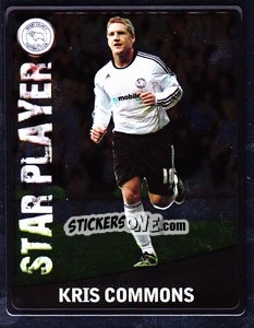 Sticker Kris Commons - NPower Championship 2010-2011 n. 111 - Panini