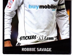 Cromo Robbie Savage - NPower Championship 2010-2011 - Panini