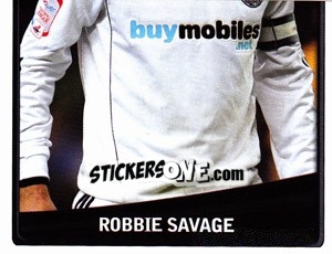 Sticker Robbie Savage - NPower Championship 2010-2011 n. 115 - Panini