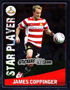 Sticker James Coppinger - NPower Championship 2010-2011 n. 126 - Panini