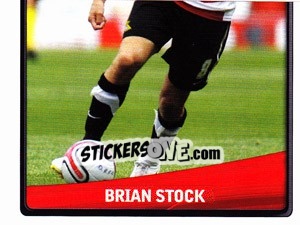 Sticker Brian Stock - NPower Championship 2010-2011 - Panini