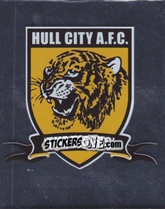 Cromo Hull City Club Badge - NPower Championship 2010-2011 - Panini