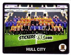 Sticker Hull City Team - NPower Championship 2010-2011 - Panini