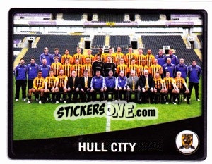 Sticker Hull City Team - NPower Championship 2010-2011 n. 133 - Panini