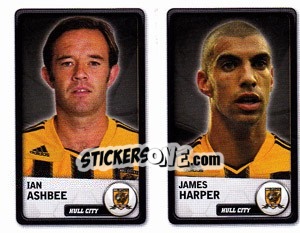 Cromo Ian Ashbee / James Harper - NPower Championship 2010-2011 - Panini