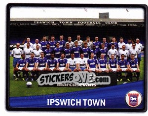 Sticker Ipswich Town Team - NPower Championship 2010-2011 - Panini