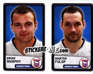 Sticker Brian Murphy / Marton Fulop - NPower Championship 2010-2011 n. 149 - Panini