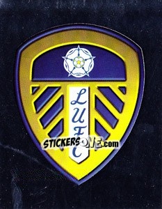 Figurina Leeds United Club Badge - NPower Championship 2010-2011 - Panini