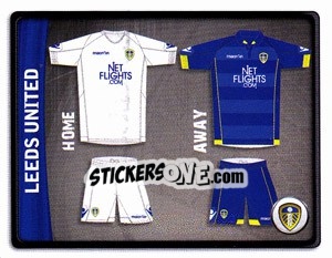 Sticker Leeds United Kit - NPower Championship 2010-2011 n. 162 - Panini