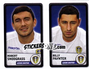 Sticker Robert Snodgrass / Billy Paynter - NPower Championship 2010-2011 n. 172 - Panini
