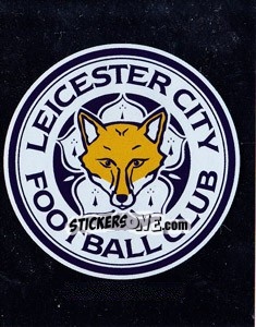 Sticker Leicester City Club Badge - NPower Championship 2010-2011 - Panini