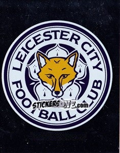Sticker Leicester City Club Badge - NPower Championship 2010-2011 n. 176 - Panini