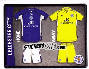 Sticker Leicester City Kit - NPower Championship 2010-2011 - Panini