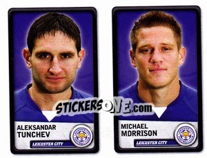 Sticker Aleksandar Tunchev / Michael Morrison - NPower Championship 2010-2011 n. 180 - Panini