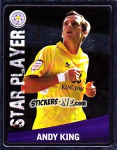 Sticker Andy King - NPower Championship 2010-2011 n. 185 - Panini