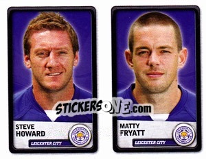 Sticker Steve Howard / Matty Fryatt - NPower Championship 2010-2011 n. 187 - Panini