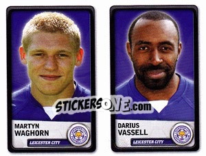 Sticker Martyn Waghorn / Darius Vassell - NPower Championship 2010-2011 n. 188 - Panini