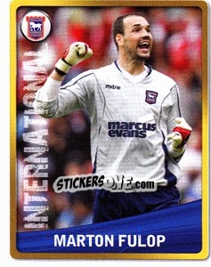 Sticker Marton Fulop - NPower Championship 2010-2011 n. 192 - Panini