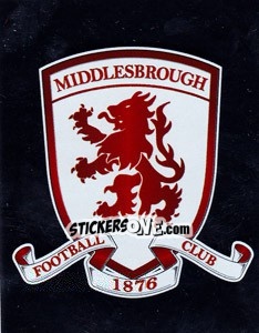 Sticker Middlesbrough Club Badge - NPower Championship 2010-2011 n. 199 - Panini