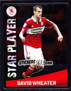 Sticker David Wheater - NPower Championship 2010-2011 n. 208 - Panini