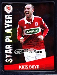 Sticker Kris Boyd - NPower Championship 2010-2011 n. 209 - Panini