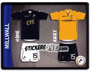 Sticker Millwall Kit - NPower Championship 2010-2011 n. 215 - Panini