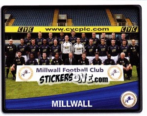 Sticker Millwall Team - NPower Championship 2010-2011 - Panini