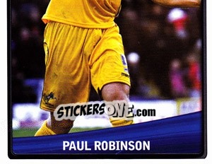Sticker Paul Robinson - NPower Championship 2010-2011 - Panini