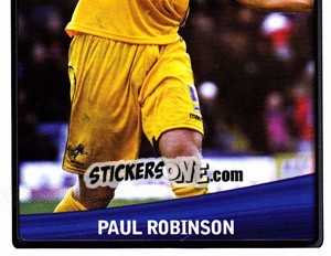 Sticker Paul Robinson - NPower Championship 2010-2011 n. 228 - Panini