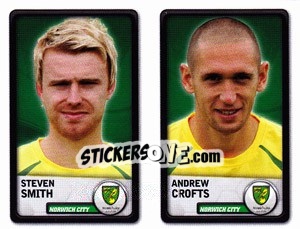 Sticker Steven Smith / Andrew Crofts - NPower Championship 2010-2011 n. 235 - Panini