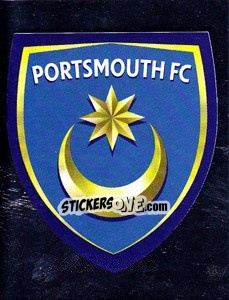 Sticker Portsmouth Club Badge - NPower Championship 2010-2011 - Panini