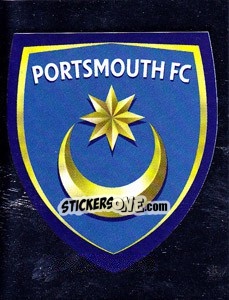 Sticker Portsmouth Club Badge - NPower Championship 2010-2011 n. 259 - Panini