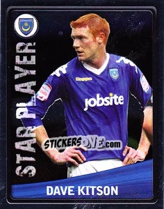 Sticker Dave Kitson - NPower Championship 2010-2011 - Panini