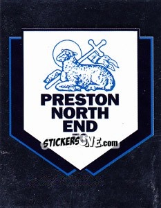 Sticker Preston North End Club Badge - NPower Championship 2010-2011 - Panini