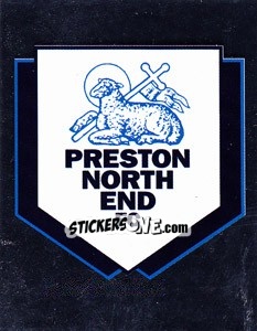 Sticker Preston North End Club Badge - NPower Championship 2010-2011 n. 274 - Panini