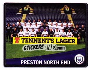 Sticker Preston North End Team - NPower Championship 2010-2011 n. 276 - Panini
