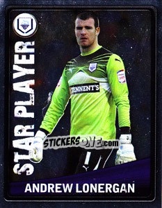Sticker Andrew Lonergan - NPower Championship 2010-2011 n. 283 - Panini
