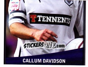Sticker Callum Davidson - NPower Championship 2010-2011 - Panini
