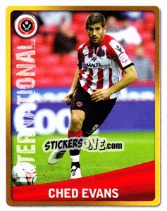 Sticker Ched Evans - NPower Championship 2010-2011 - Panini