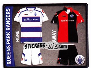 Sticker Queens Park Rangers Kit - NPower Championship 2010-2011 - Panini